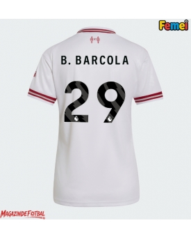 Liverpool Bradley Barcola #29 Tricou Fotbal Replică 2026-27 Femei Deplasare
